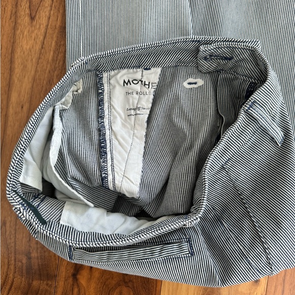 MOTHER The Roller Prep Ankle Pants Letting Off Steam Size 24 - Picture 15 of 15